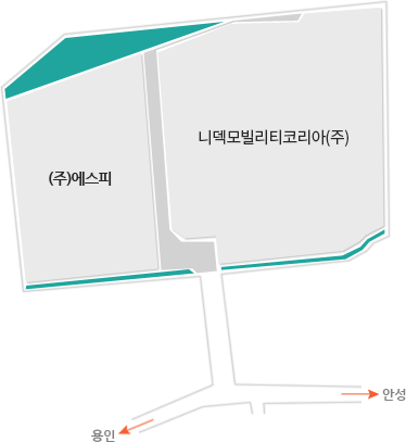 가율산업단지 입주 현황도